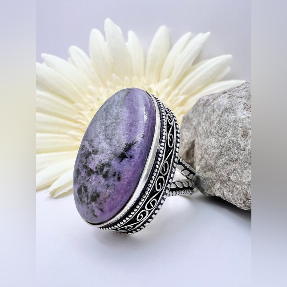 CHAROITE RING - Picture 6 of 10